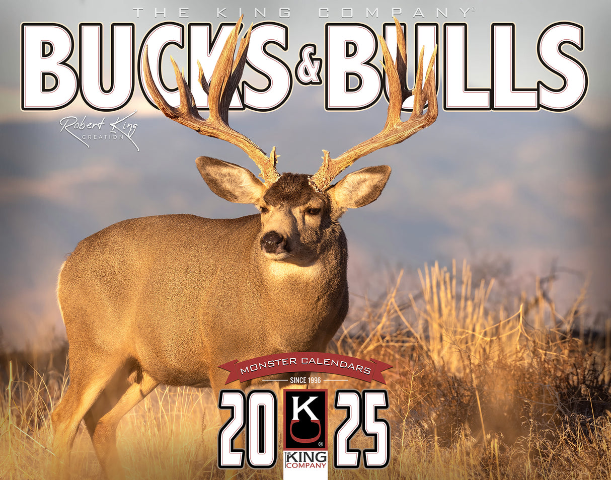 2025 Monster Bucks & Bulls Signature Series Wall Calendar