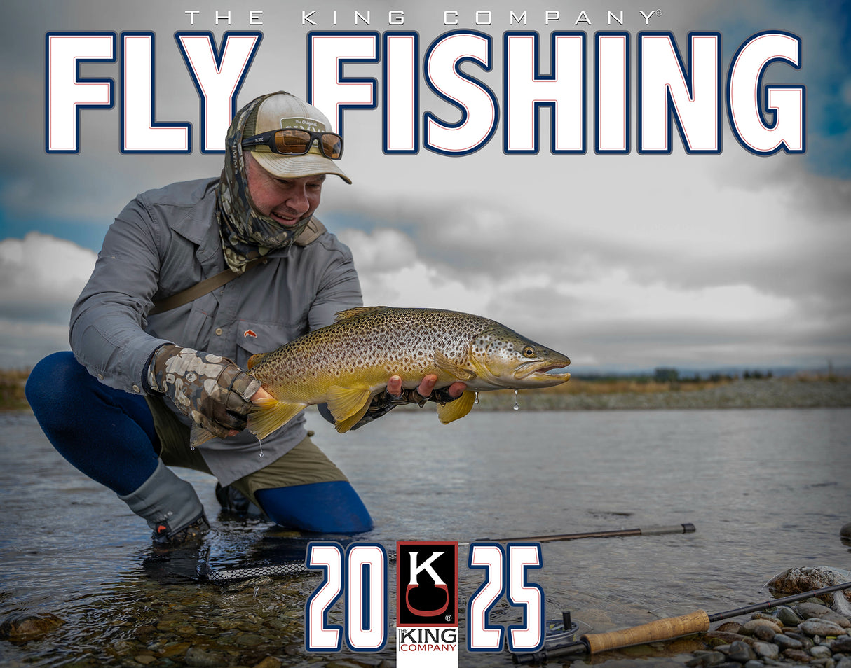 2025 Fly Fishing Wall Calendar