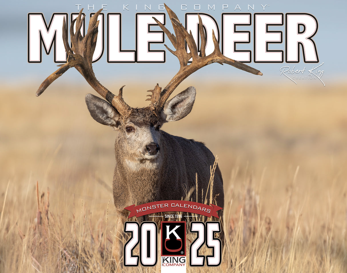 2025 Monster Mule Deer Wall Calendar