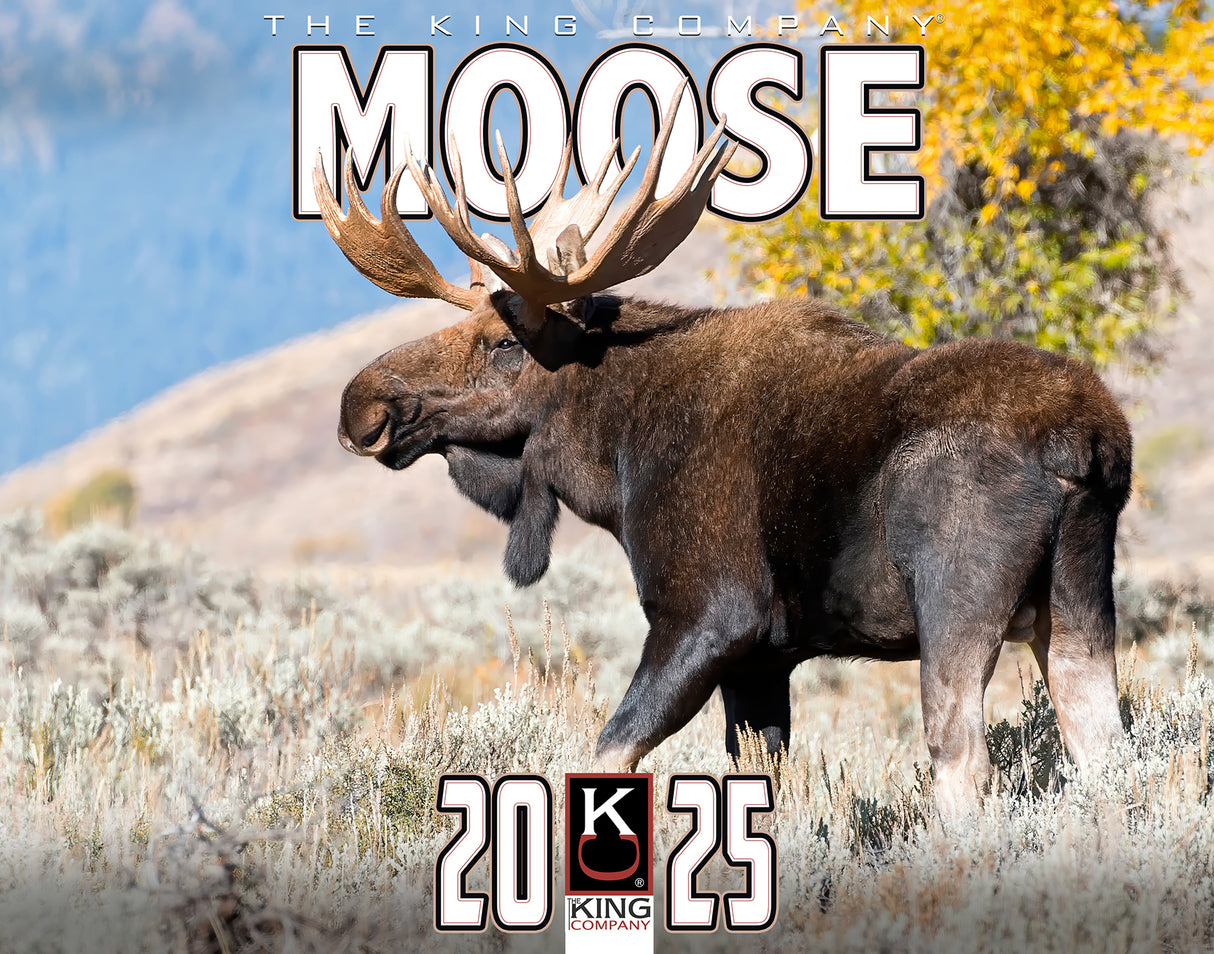 2025 Moose Wall Calendar