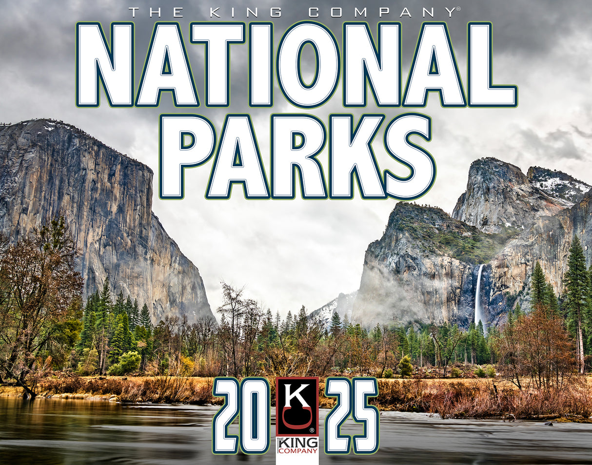 2025 National Parks Wall Calendar