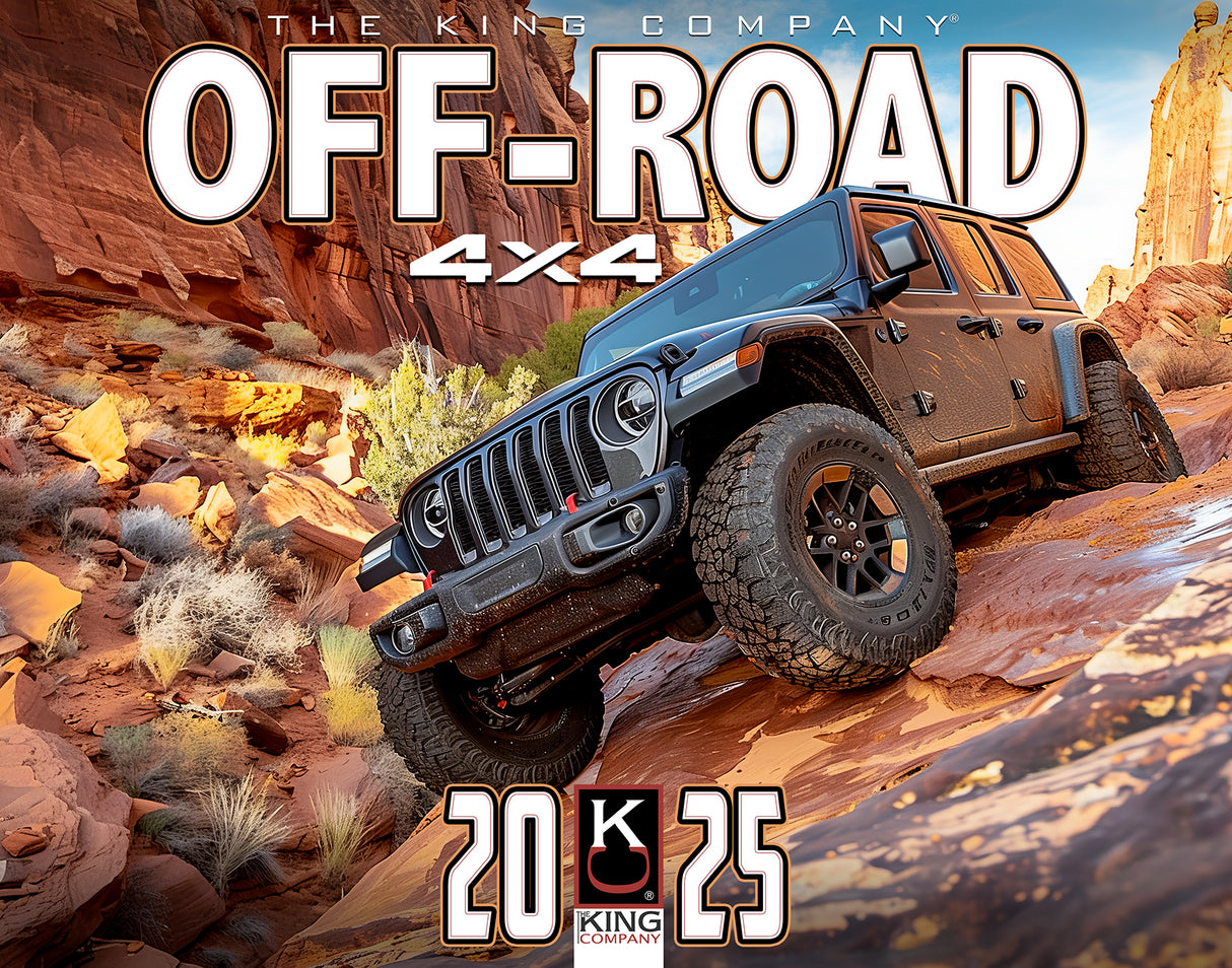 2025 Off-Road 4x4 Wall Calendar
