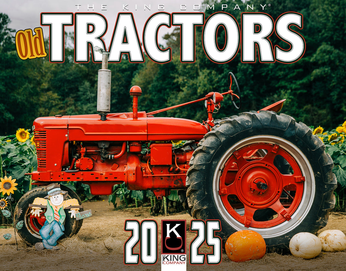 2025 Old Tractors Wall Calendar
