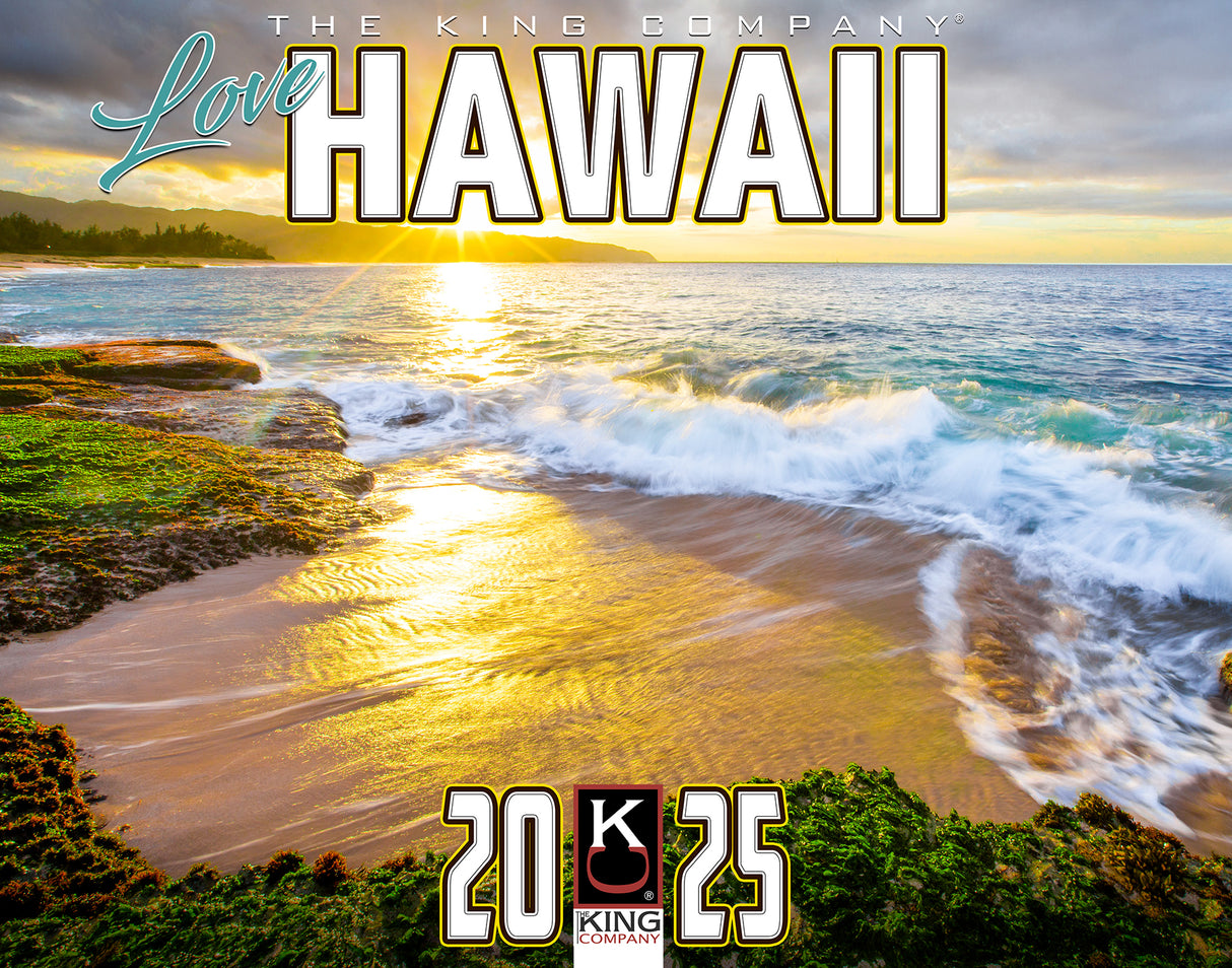 2025 Hawaii Wall Calendar
