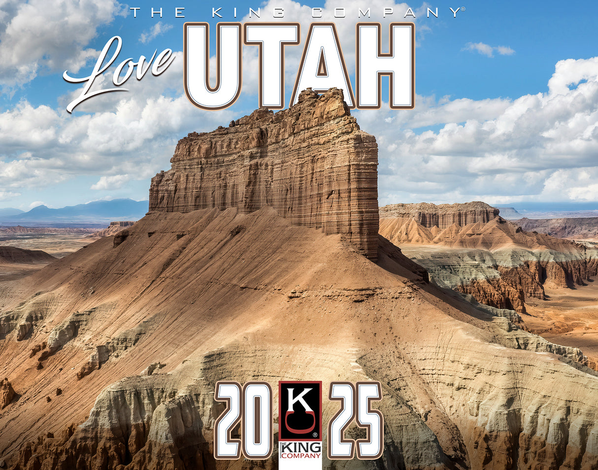 2025 Utah Scenic Wall Calendar