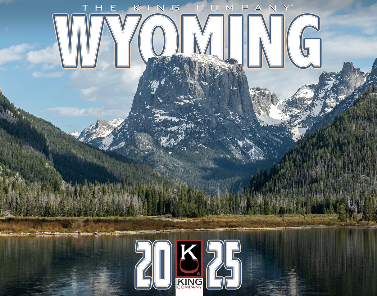 2025 Wyoming Scenic Wall Calendar