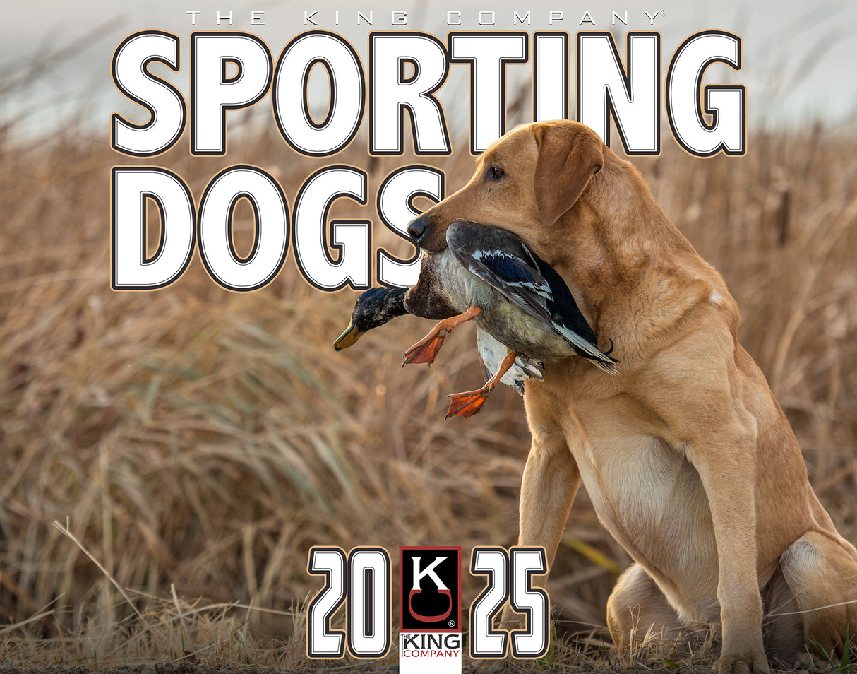 2025 Sporting Dogs Wall Calendar