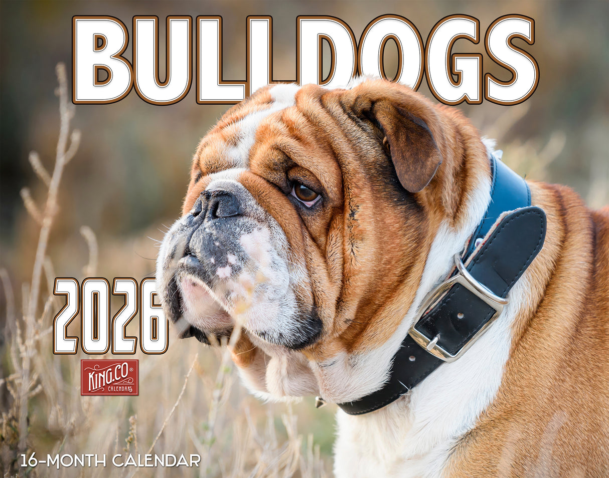 2026 Bulldogs Wall Calendar