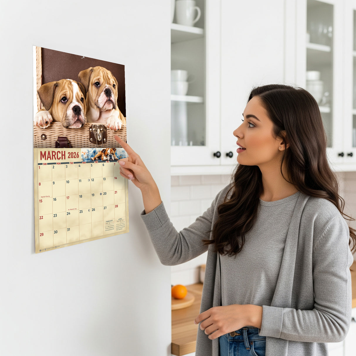 2026 Bulldogs Wall Calendar