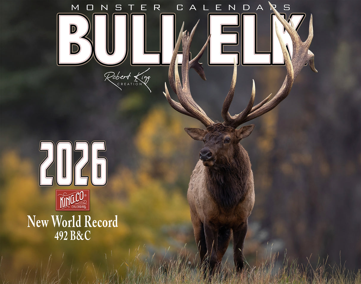 2026 Bull Elk Signature Series Wall Calendar