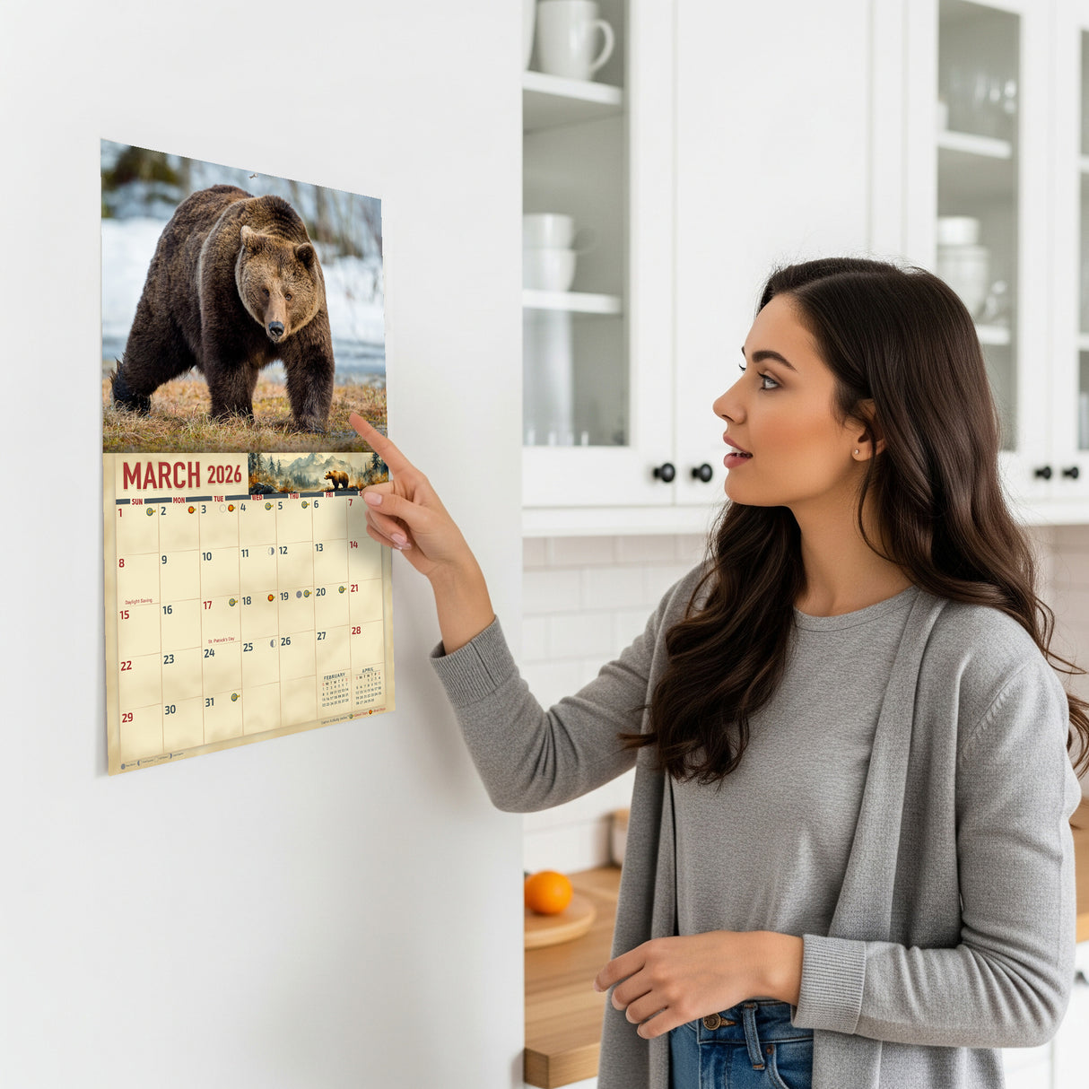 2026 Bears of North America Wall Calendar
