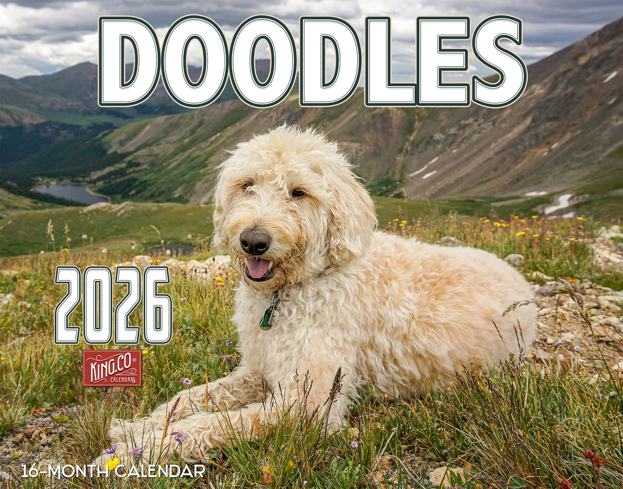 2026 Doodle Dogs Wall Calendar