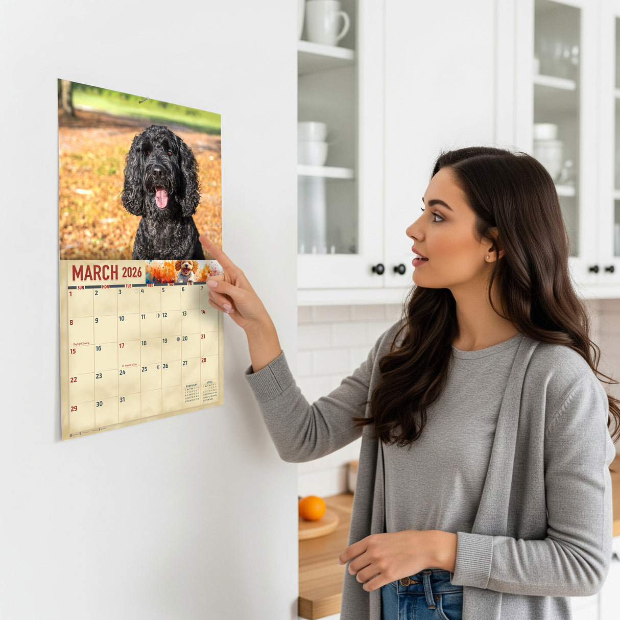 2026 Doodle Dogs Wall Calendar