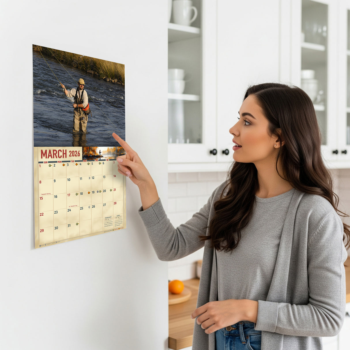 2026 Fly Fishing Wall Calendar