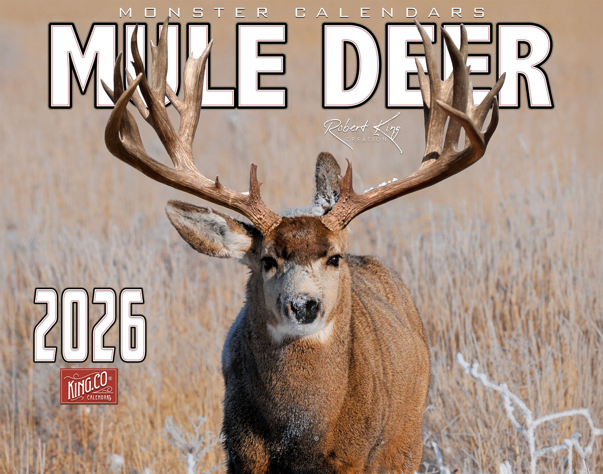 2026 Mule Deer Signature Series Wall Calendar