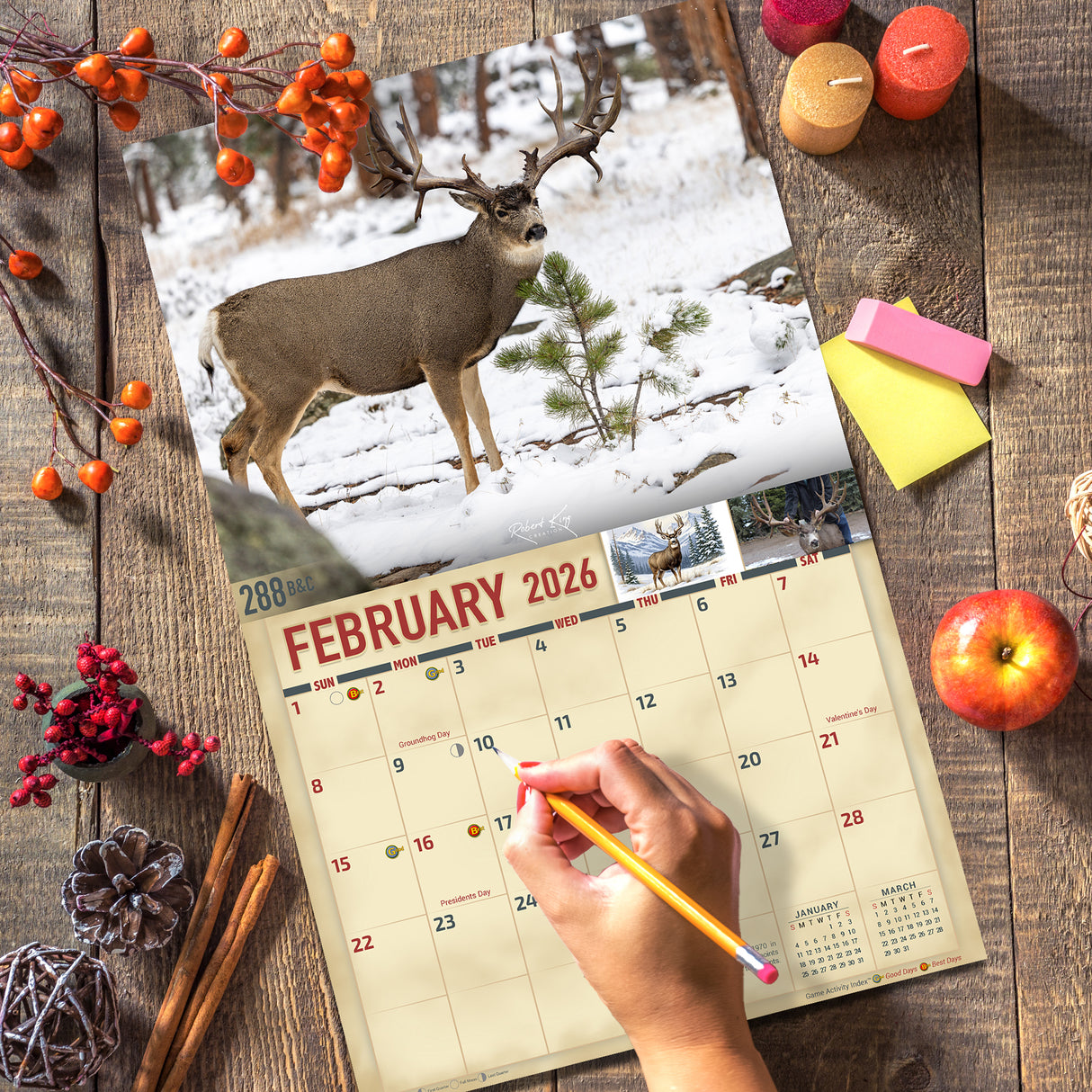 2026 Mule Deer Signature Series Wall Calendar