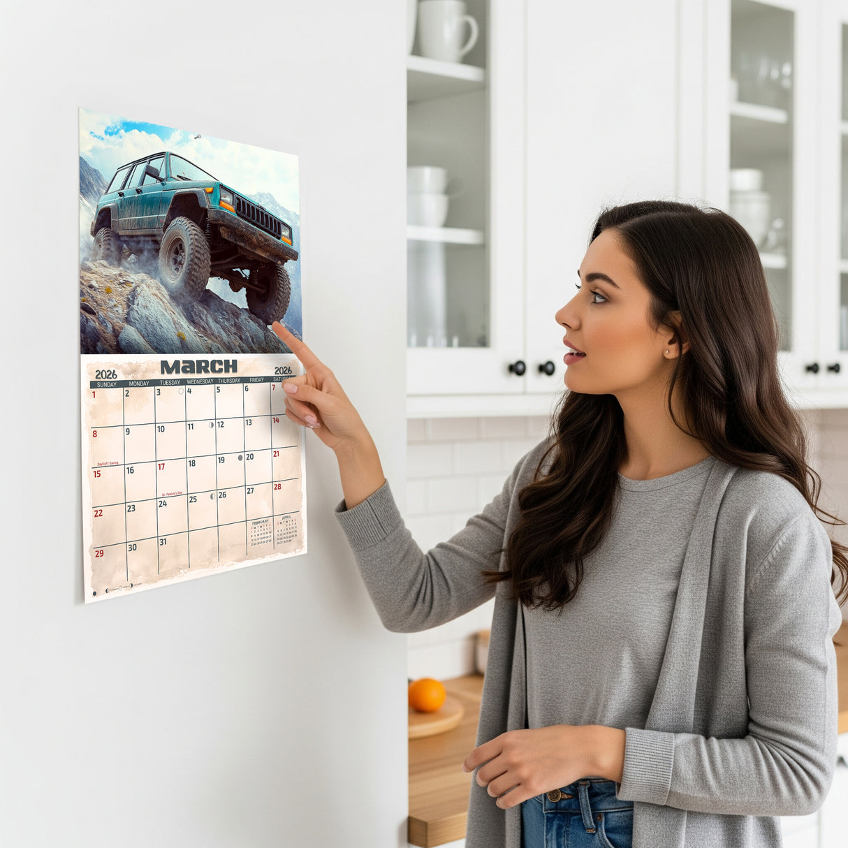 2026 Off-Road 4x4 Wall Calendar