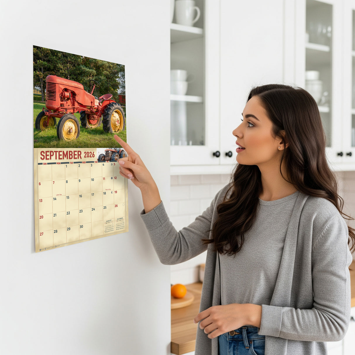 2026 Old Tractors Wall Calendar