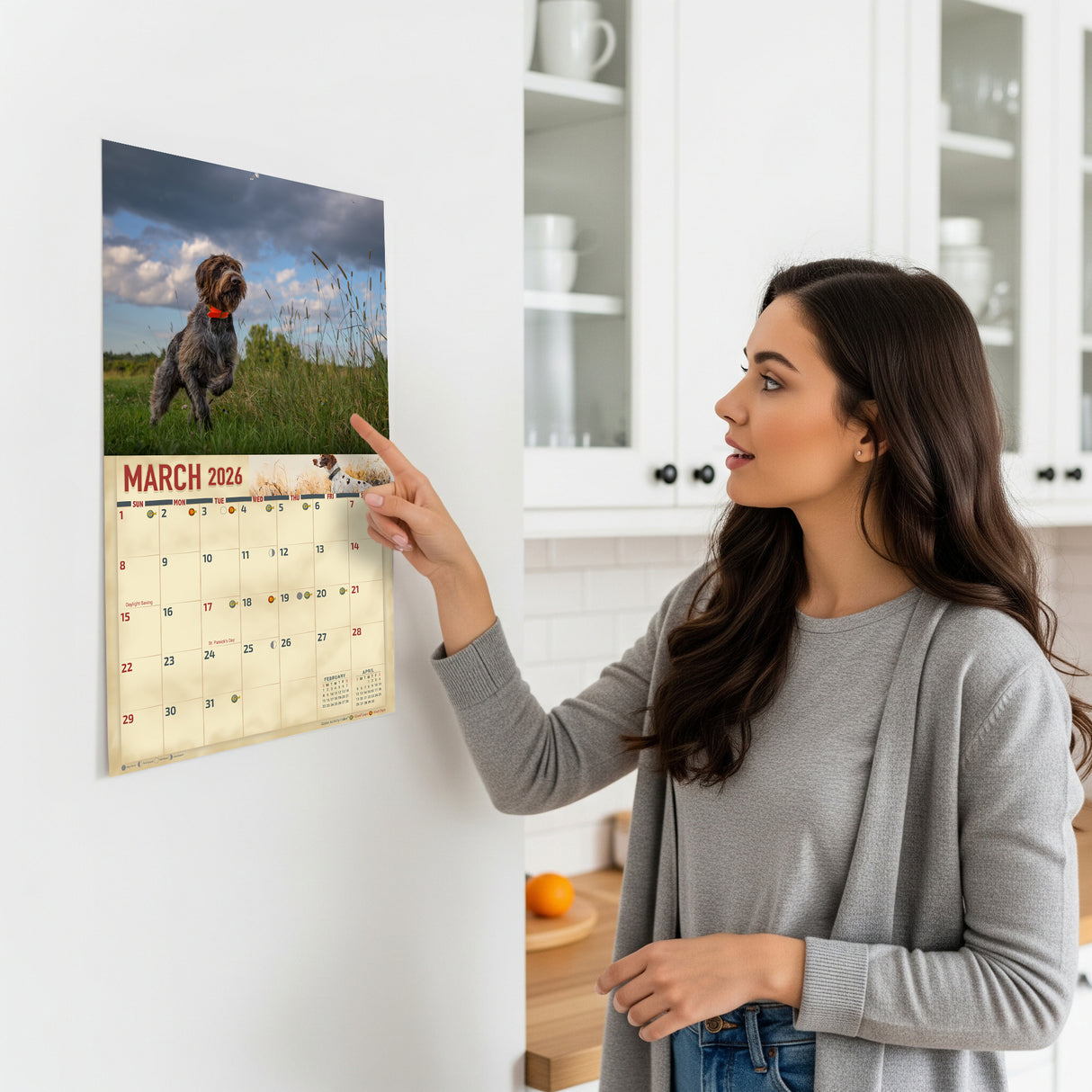 2026 Sporting Dogs Wall Calendar