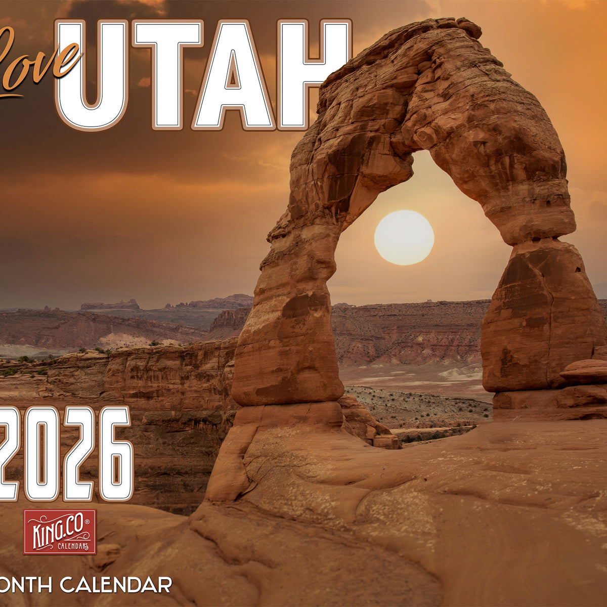 2026 Scenic Utah Wall Calendar – Stunning Desert & Mountain Views – The ...
