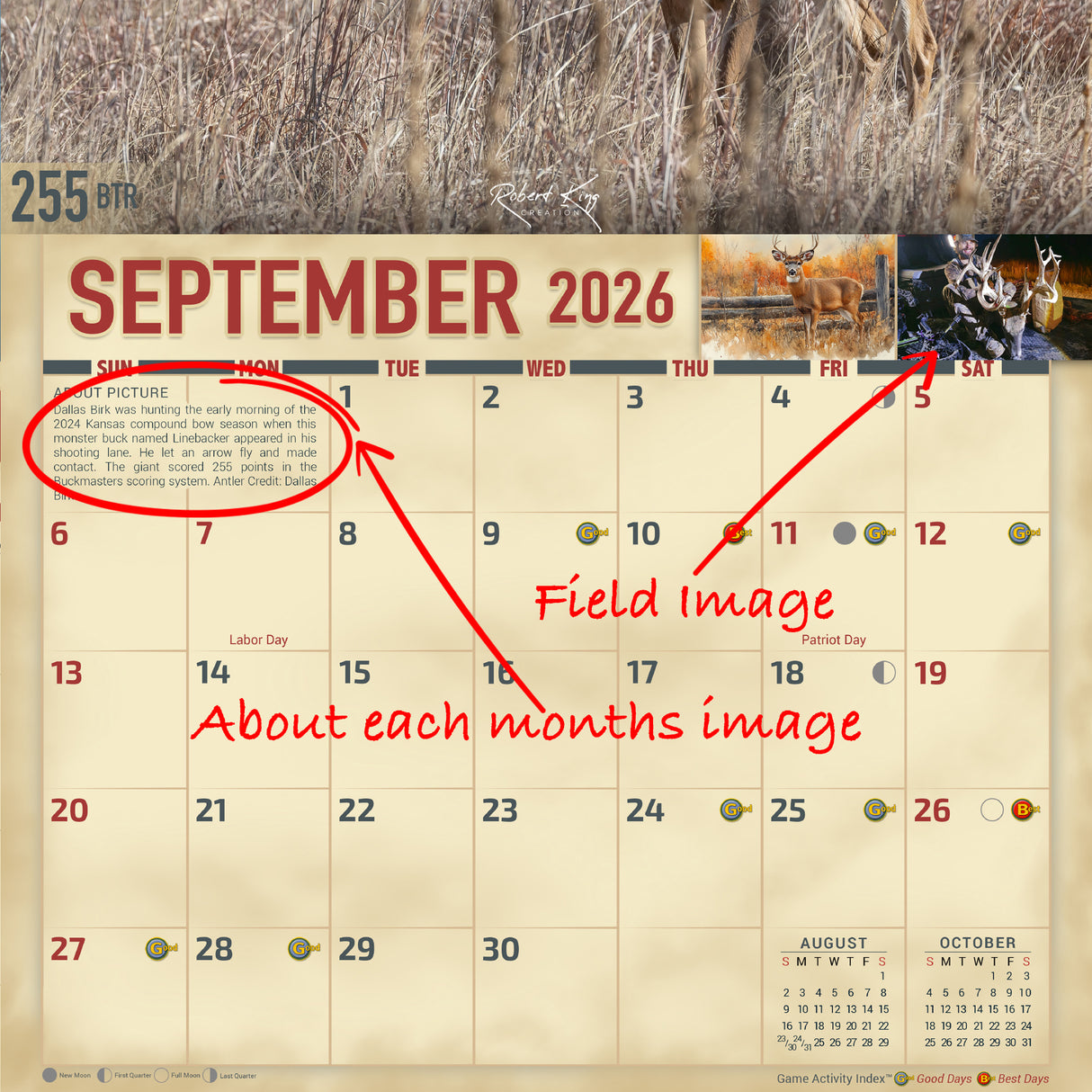 2026 Whitetail Deer Signature Series Wall Calendar