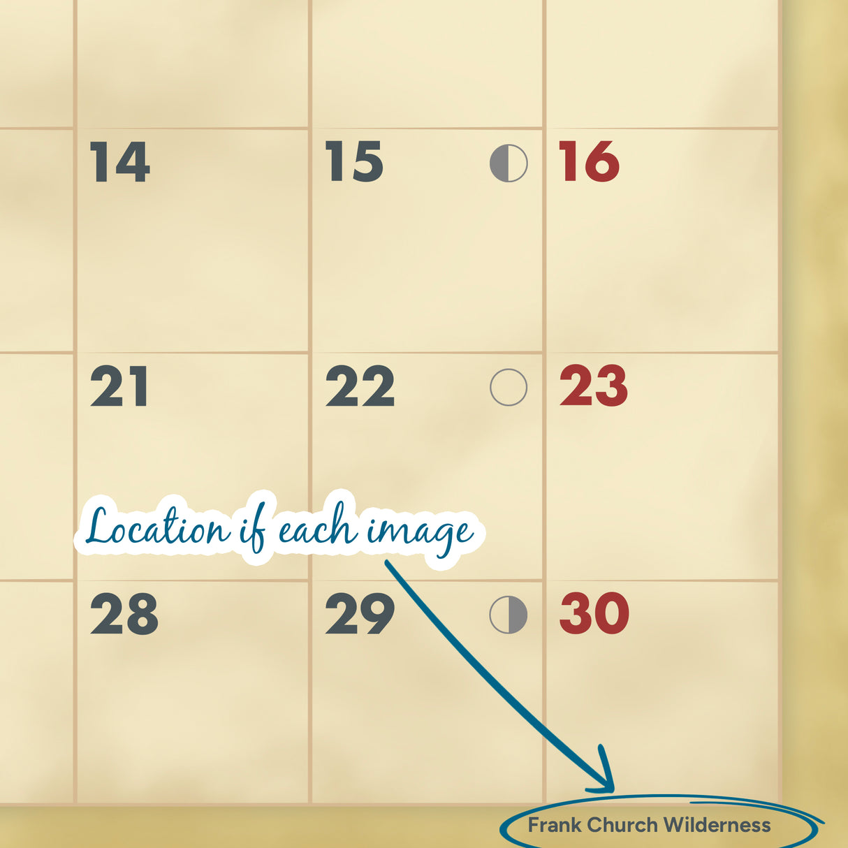 2027 Idaho Country Wall Calendar – 16-Month Scenic Photography