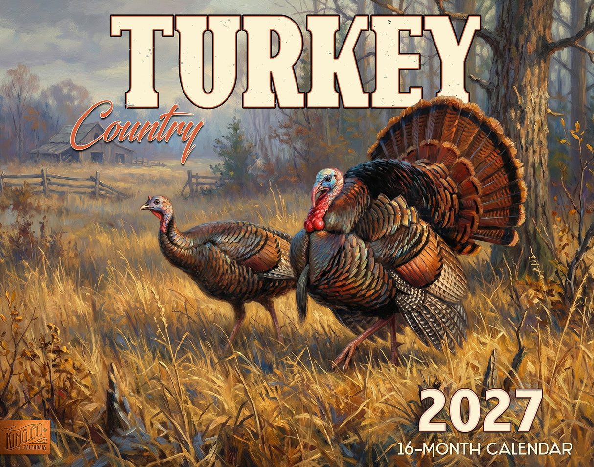 2027 Turkey Country Wall Calendar – 16-Month Artwork