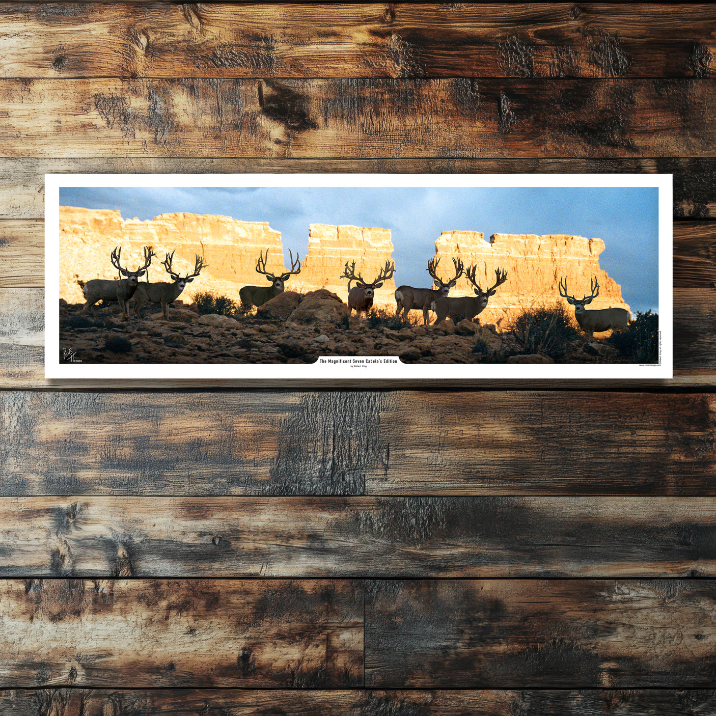Magnificent Seven Print Cabela's Edition