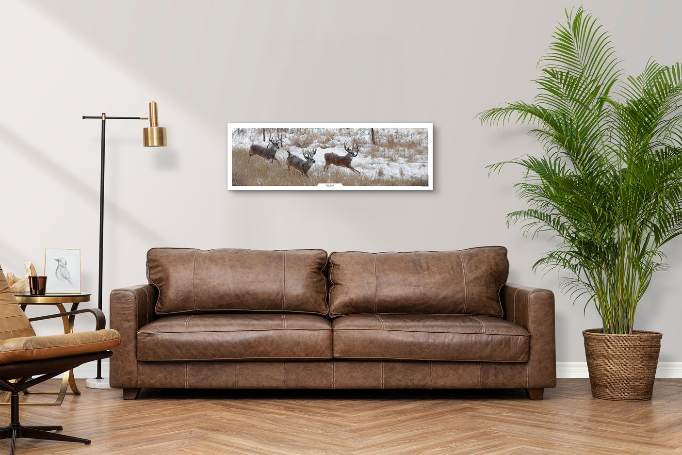 Triple Threat Whitetail Deer Print