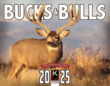 2025 Monster Bucks & Bulls Signature Series Wall Calendar