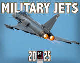2025 Military Jets Wall Calendar