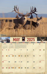 2025 Monster Mule Deer Wall Calendar