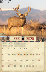 2025 Monster Mule Deer Wall Calendar
