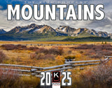 2025 Mountain Scenic Wall Calendar