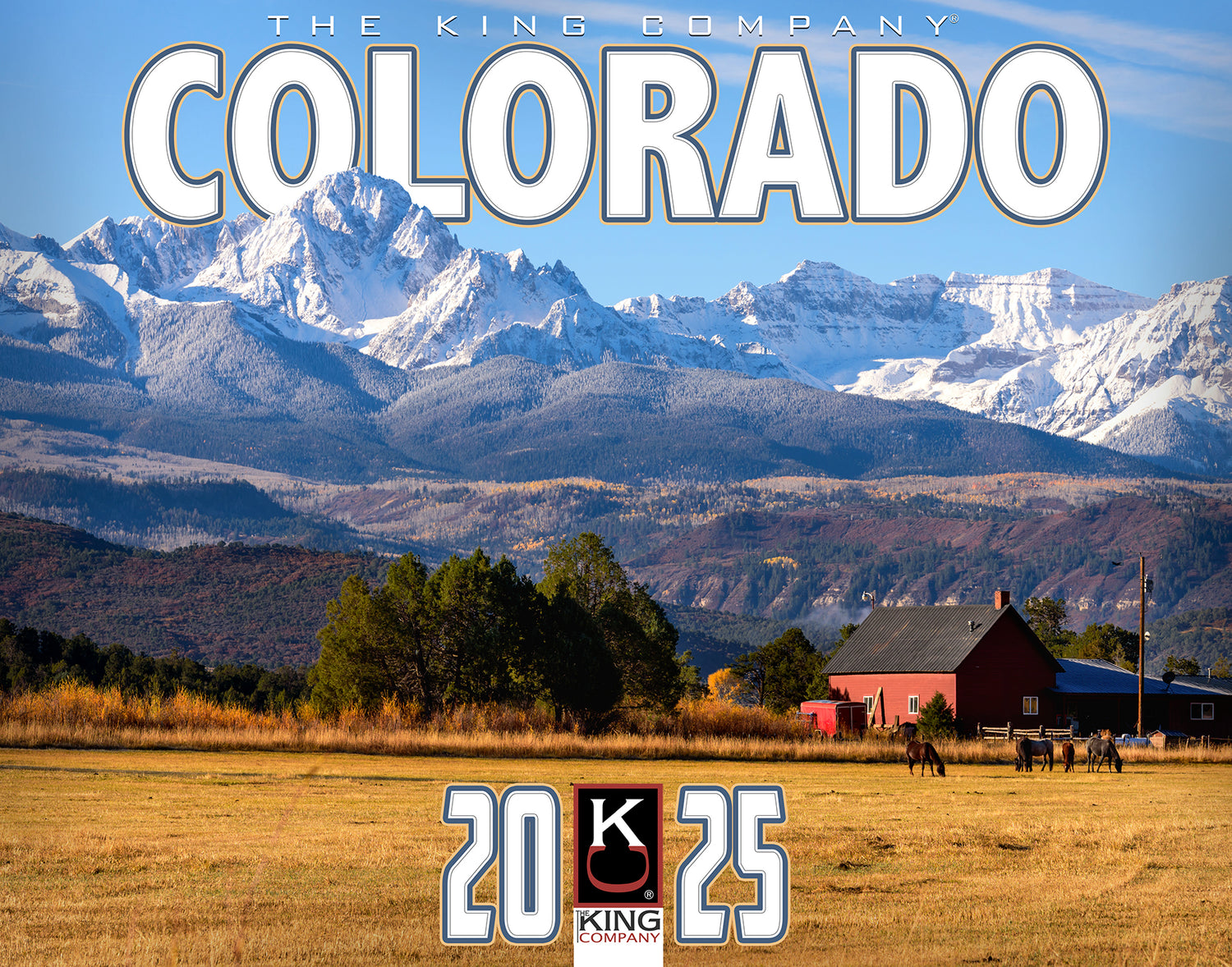 2025 Colorado Wall Calendar