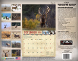 2026 Bucks and Bulls Signature Series Wall Calendar