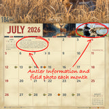 2026 Bucks and Bulls Signature Series Wall Calendar