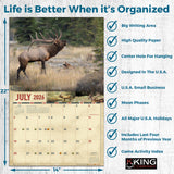 2026 Bull Elk Signature Series Wall Calendar