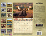 2026 Bull Moose Wall Calendar