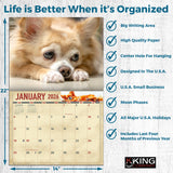 2026 Chihuahuas Dog Wall Calendar