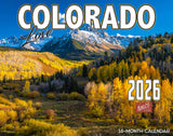 2026 Colorado Scenic Wall Calendar