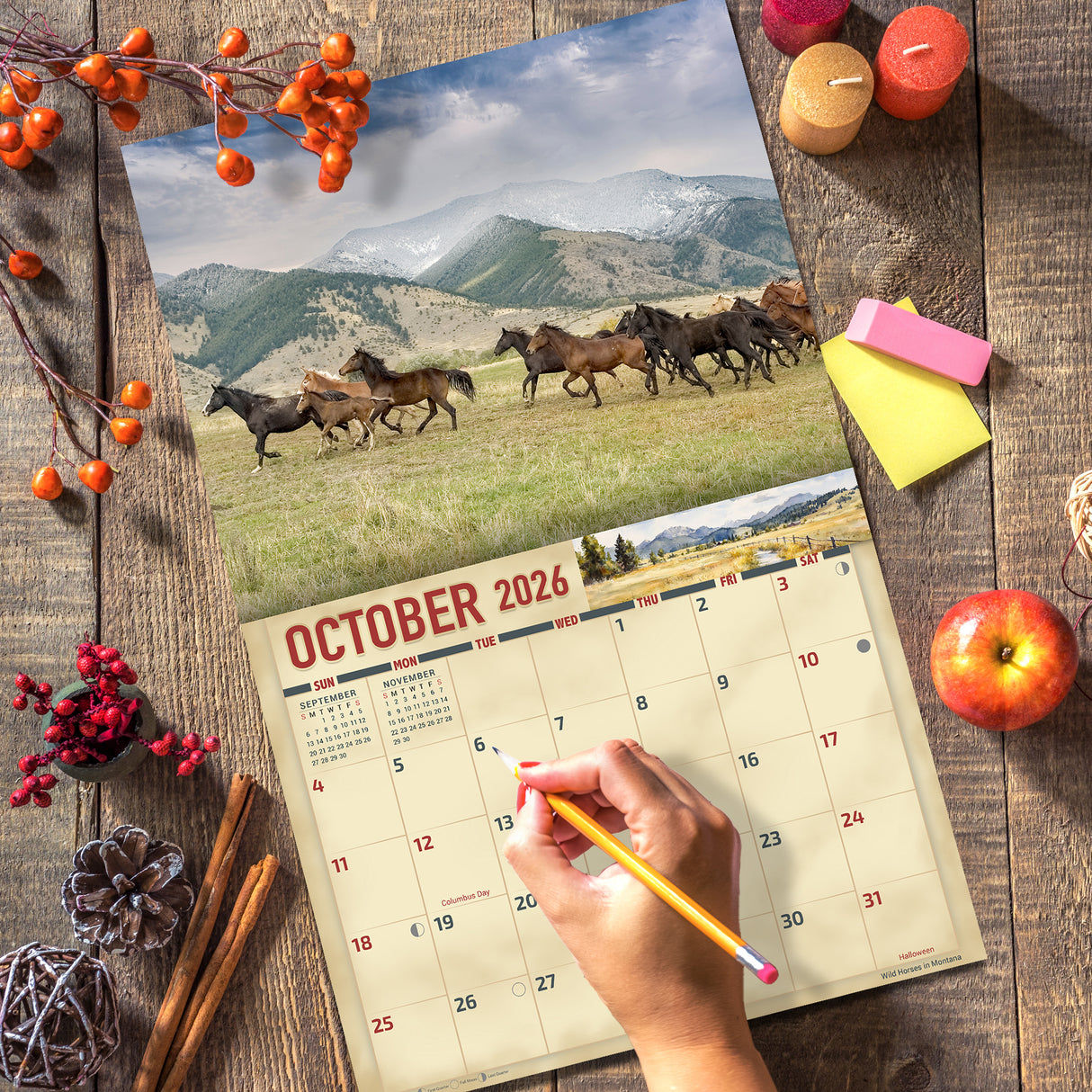 2026 Montana Scenic Wall Calendar