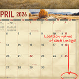 2026 Idaho Scenic Wall Calendar