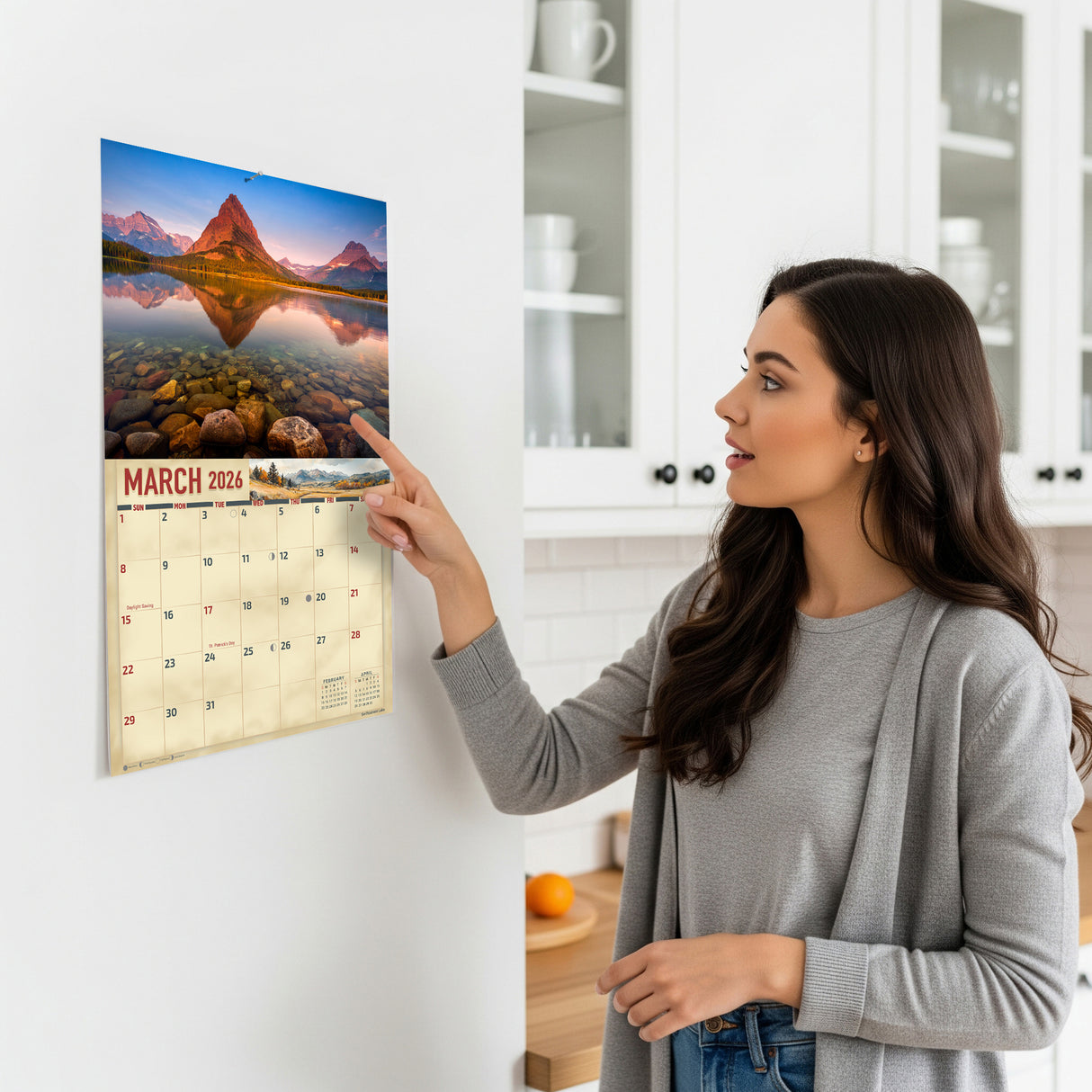 2026 Montana Scenic Wall Calendar