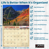 2026 Scenic Utah Wall Calendar