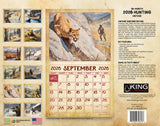 2026 Vintage Hunting Wall Calendar