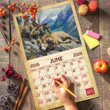 2026 Vintage Sportsman Wall Calendar