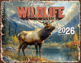 2026 Vintage Wildlife Wall Calendar