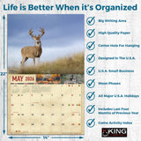 2026 Whitetail Deer Signature Series Wall Calendar