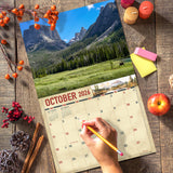 2026 Wyoming Scenic Wall Calendar